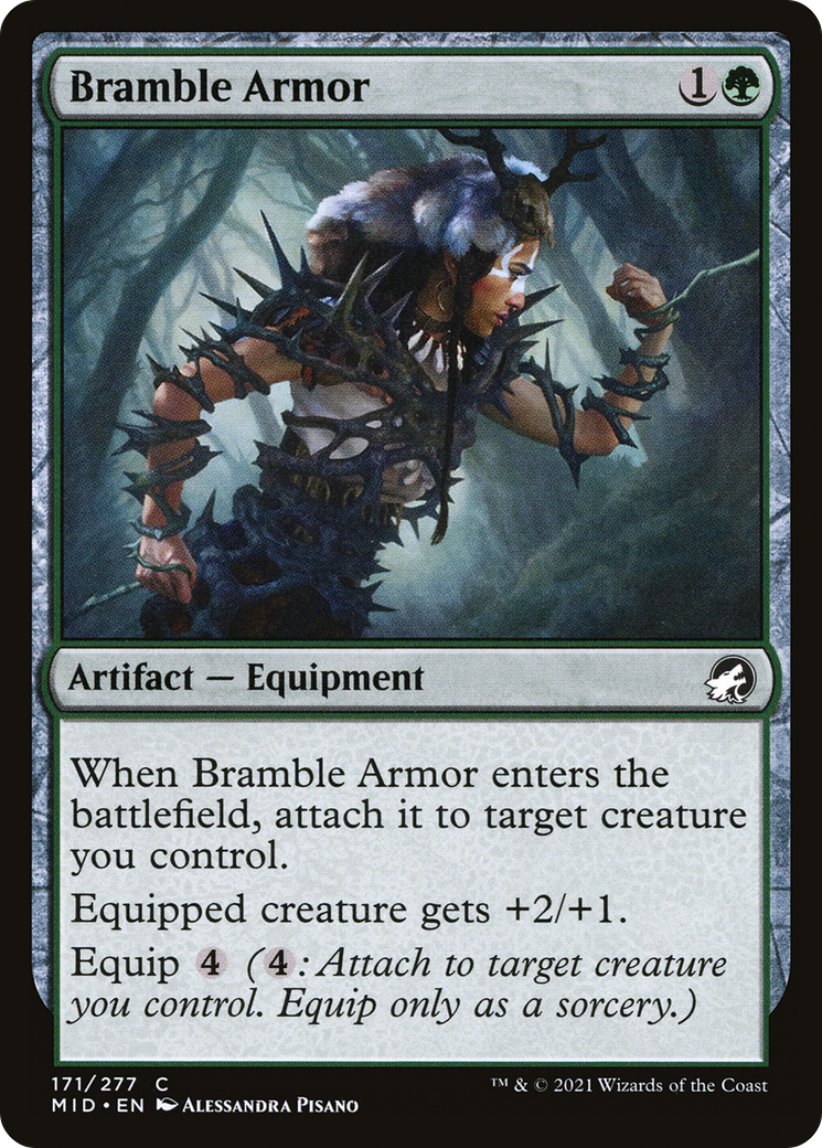 Bramble Armor [Innistrad: Midnight Hunt] Foil