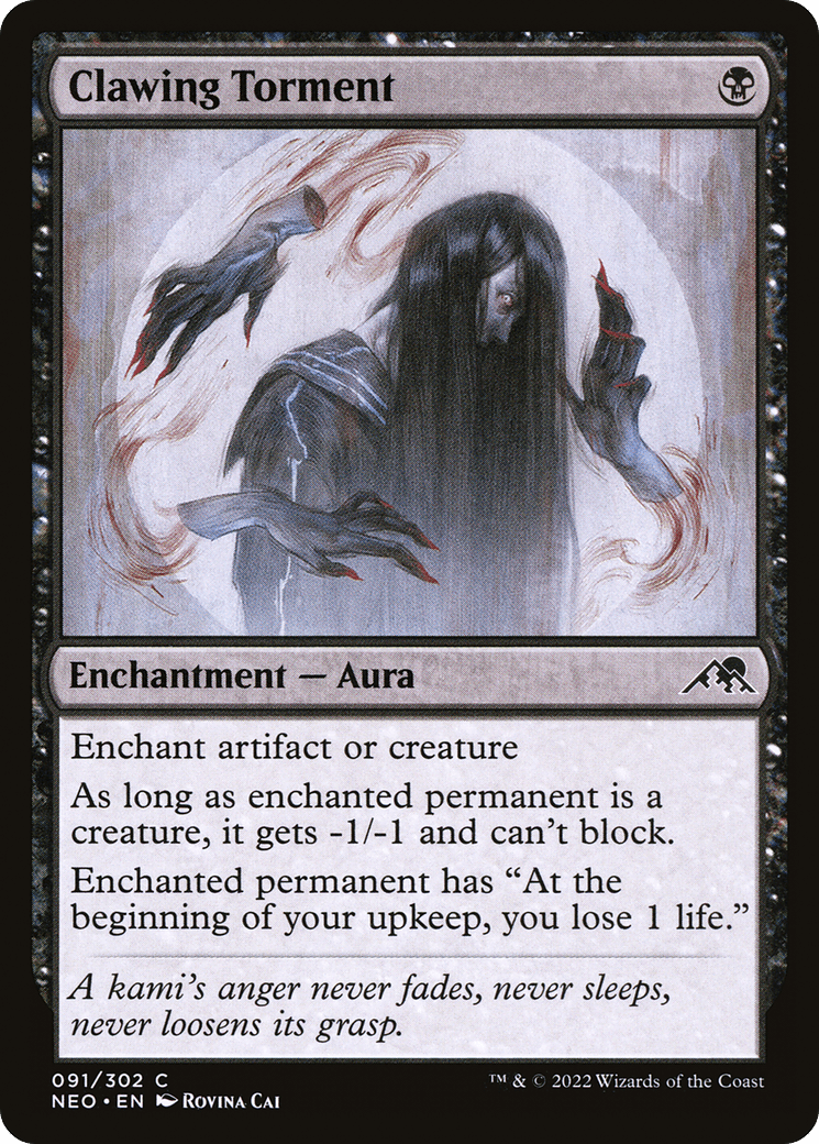 Clawing Torment [Kamigawa: Neon Dynasty] Foil