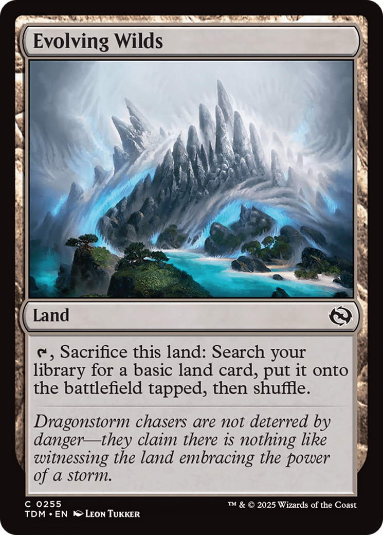 Evolving Wilds (255) [Tarkir: Dragonstorm]