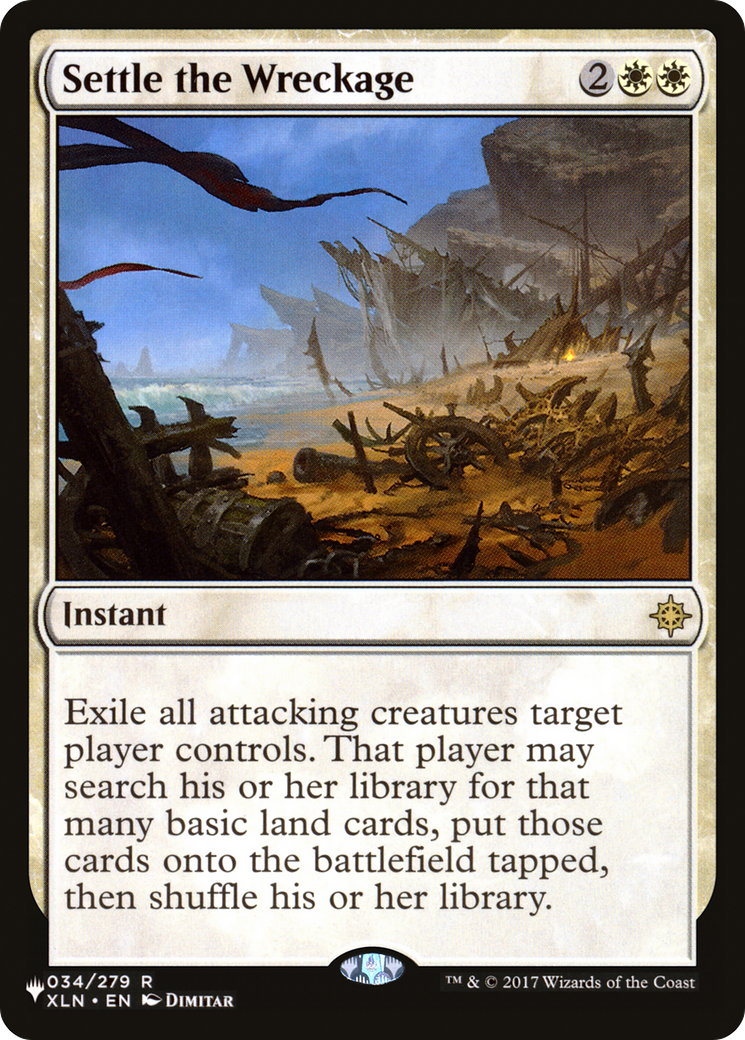 Settle the Wreckage |  (XLN-34) [The List]