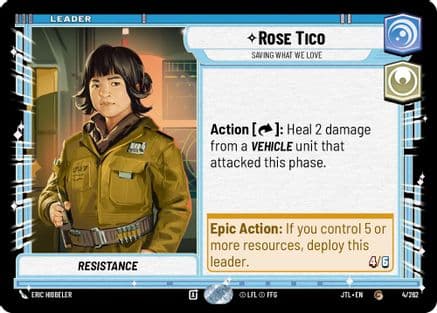 Rose Tico - Saving What We Love |  (004/262)  [Jump to Lightspeed]