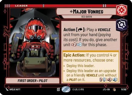 Major Vonreg - Red Baron |  (011/262)  [Jump to Lightspeed]
