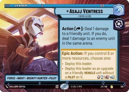 Asajj Ventress - I Work Alone (Hyperspace) |  (263)  [Jump to Lightspeed]