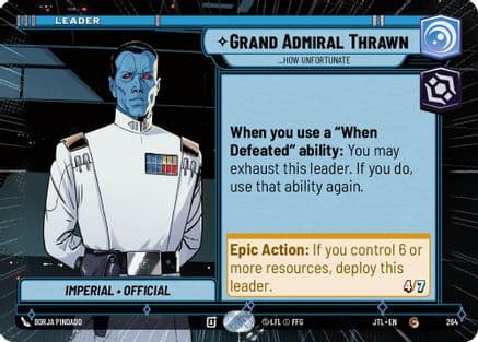 Grand Admiral Thrawn - ...How Unfortunate (Hyperspace) |  (264)  [Jump to Lightspeed]