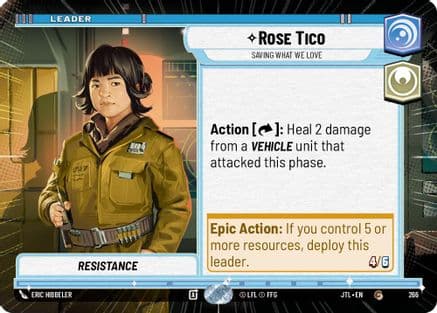Rose Tico - Saving What We Love (Hyperspace) |  (266)  [Jump to Lightspeed]