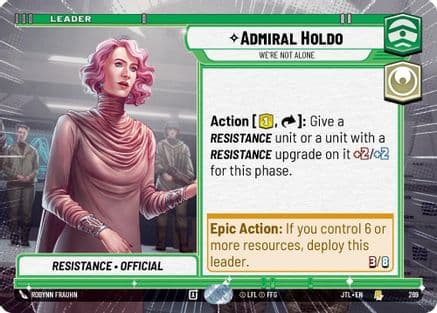 Admiral Holdo - We're Not Alone (Hyperspace) |  (269)  [Jump to Lightspeed]