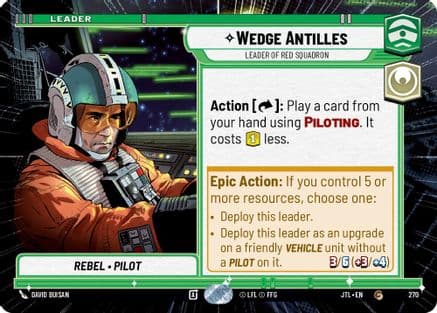 Wedge Antilles - Leader of Red Squadron (Hyperspace) |  (270)  [Jump to Lightspeed]