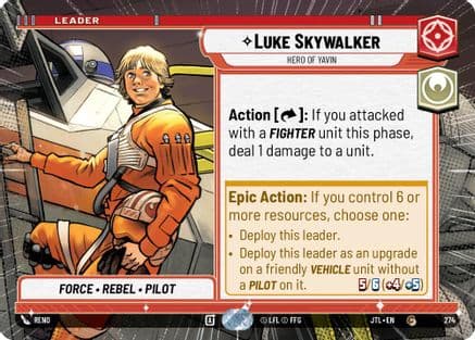 Luke Skywalker - Hero of Yavin (Hyperspace) |  (274)  [Jump to Lightspeed]