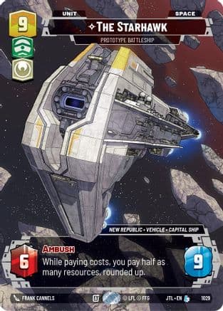 The Starhawk - Prototype Battleship (Prestige) |  (1029)  [Jump to Lightspeed]