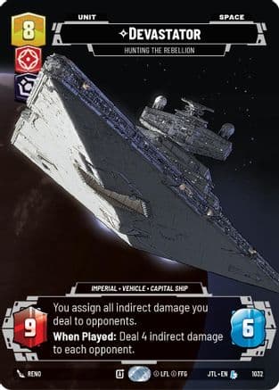 Devastator - Hunting the Rebellion (Prestige) |  (1032)  [Jump to Lightspeed]
