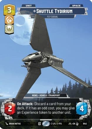 Shuttle Tydirium - Fly Casual (Prestige) |  (1042)  [Jump to Lightspeed]