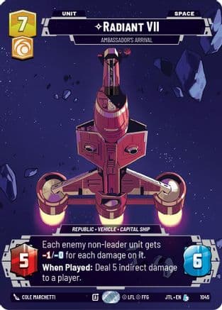 Radiant VII - Ambassadors' Arrival (Prestige) |  (1045)  [Jump to Lightspeed]