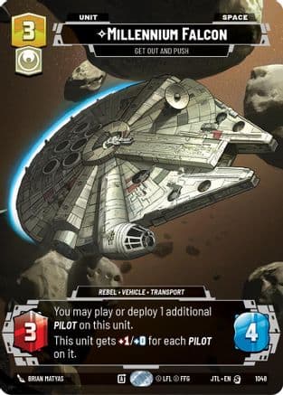 Millennium Falcon - Get Out And Push (Prestige) |  (1048)  [Jump to Lightspeed]
