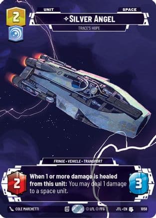 Silver Angel - Trace's Hope (Prestige Foil) | Foil (1058)  [Jump to Lightspeed]