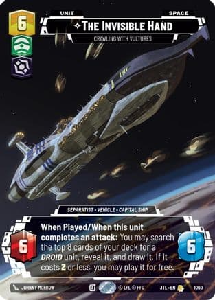 The Invisible Hand - Crawling With Vultures (Prestige Foil) | Foil (1060)  [Jump to Lightspeed]