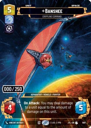 Banshee - Crippling Command (Serialized) | Foil (1087)  [Jump to Lightspeed]