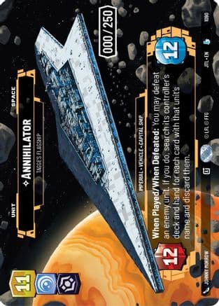 Annihilator - Tagge's Flagship (Serialized) | Foil (1090)  [Jump to Lightspeed]