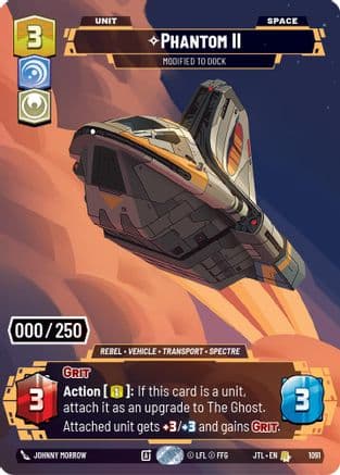 Phantom II - Modified to Dock (Serialized) | Foil (1091)  [Jump to Lightspeed]