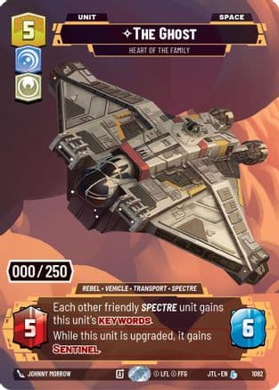 The Ghost - Heart of the Family (Serialized) | Foil (1092)  [Jump to Lightspeed]