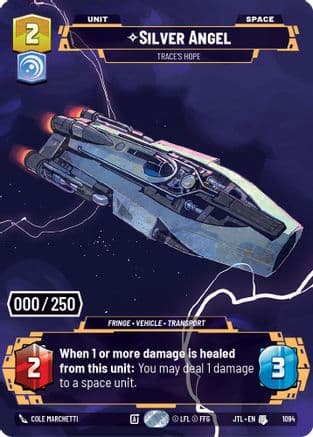 Silver Angel - Trace's Hope (Serialized) | Foil (1094)  [Jump to Lightspeed]