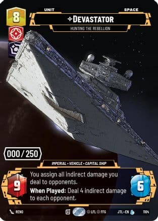 Devastator - Hunting the Rebellion (Serialized) | Foil (1104)  [Jump to Lightspeed]