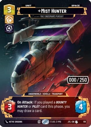 Mist Hunter - The Findsman's Pursuit (Serialized) | Foil (1111)  [Jump to Lightspeed]