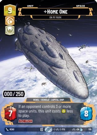 Home One - On My Mark (Serialized) | Foil (1115)  [Jump to Lightspeed]