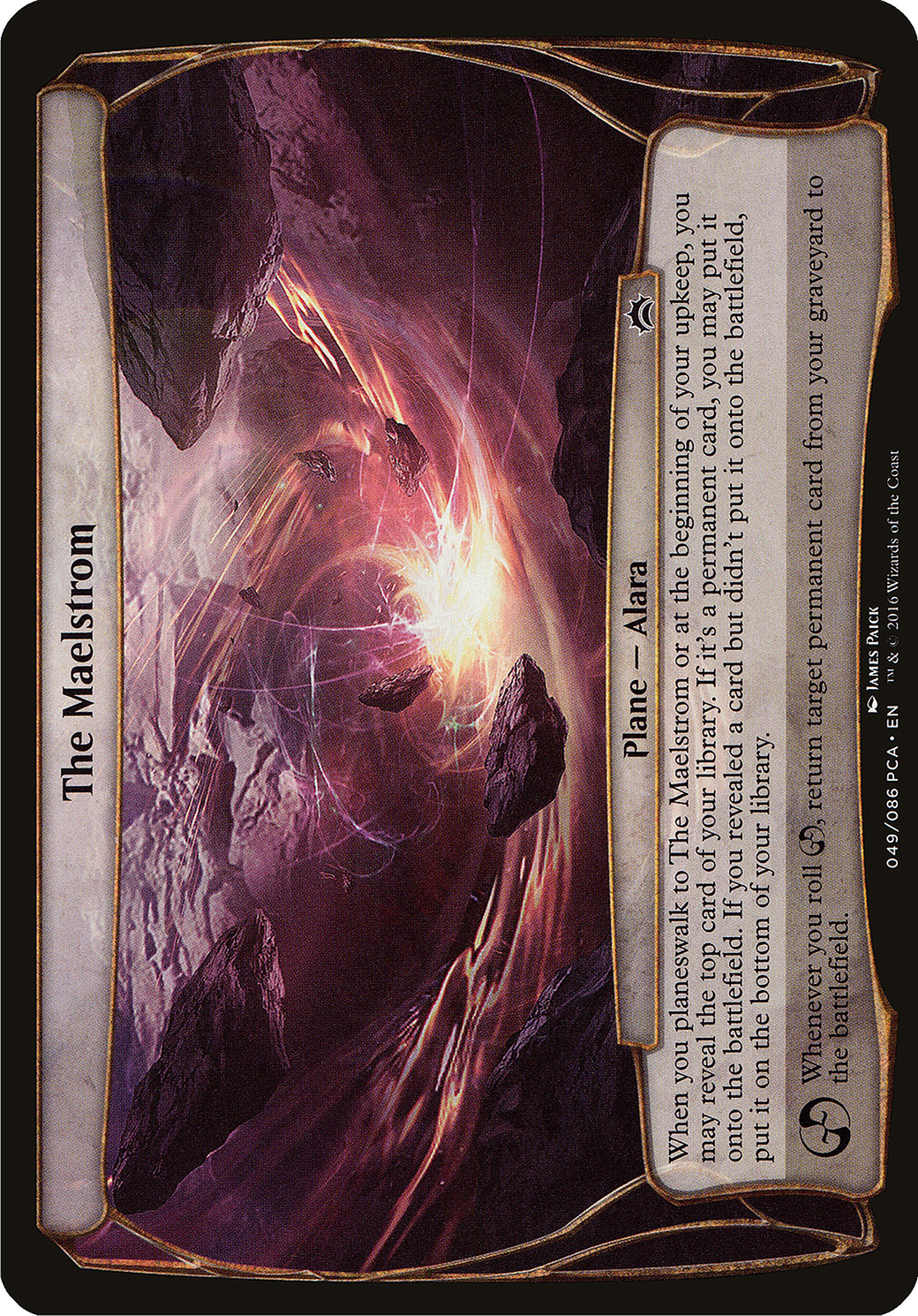 The Maelstrom (OPCA-049) - Planechase Anthology Planes