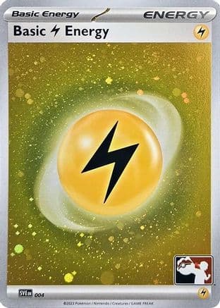 Basic Lightning Energy (Cosmos Holo) 004- Prize Pack Series Cards Holofoil