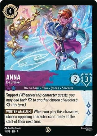 Anna - Ice Breaker | Cold Foil (19) [Disney Lorcana Promo Cards]