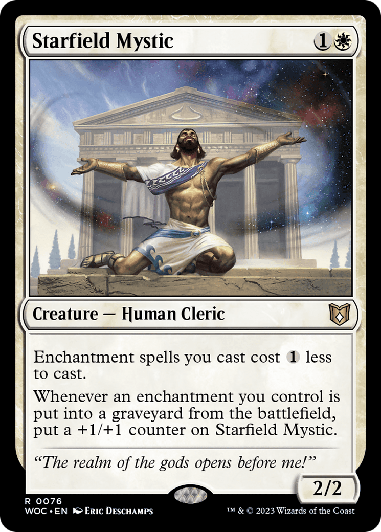 Starfield Mystic [Wilds of Eldraine Commander]