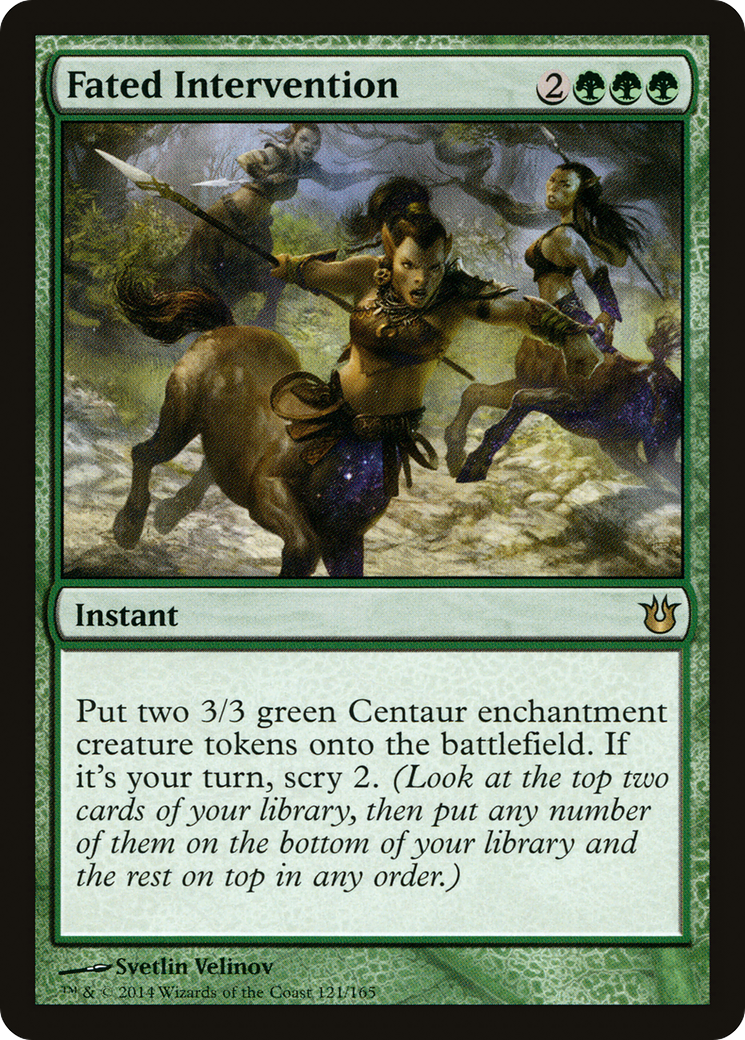 Fated Intervention [Born of the Gods] Foil