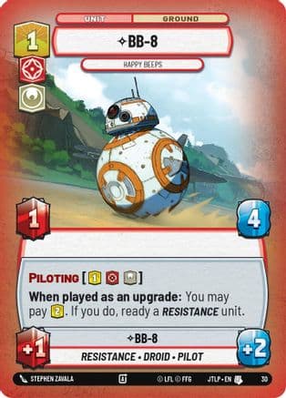 BB-8 - Happy Beeps (Foil) | Foil (30)  [Jump to Lightspeed  Weekly Play Promos]