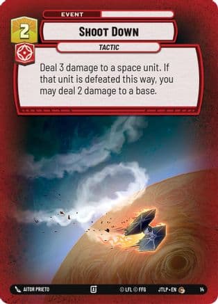 Shoot Down |  (14)  [Jump to Lightspeed  Weekly Play Promos]
