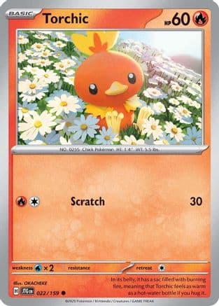 Torchic 022  SV09 Journey Together - Common