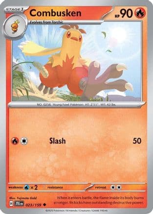 Combusken 023- SV09 Journey Together Reverse Holofoil