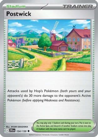 Postwick 154- SV09 Journey Together Reverse Holofoil