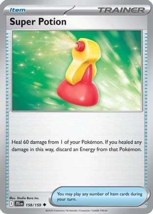 Super Potion 158- SV09 Journey Together