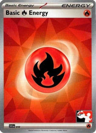 Basic Fire Energy 010- Prize Pack Series Cards