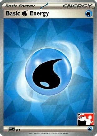 Basic Water Energy 011- Prize Pack Series Cards