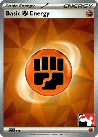Basic Fighting Energy 014- Prize Pack Series Cards