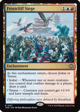 Frostcliff Siege |  Foil (187) [Tarkir: Dragonstorm]
