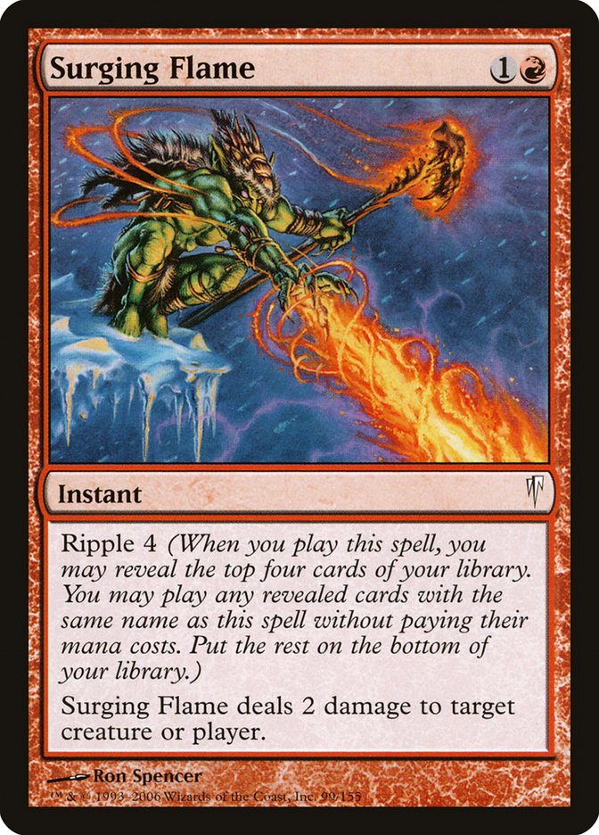 Surging Flame 99/155 (Coldsnap) 