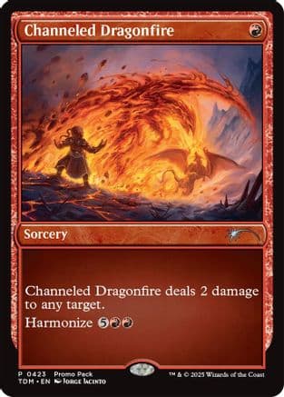 Channeled Dragonfire (423) [Promo Pack: Tarkir: Dragonstorm]
