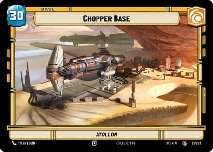 Chopper Base // TIE Fighter |  (029/262 // T01/T04)  [Jump to Lightspeed]