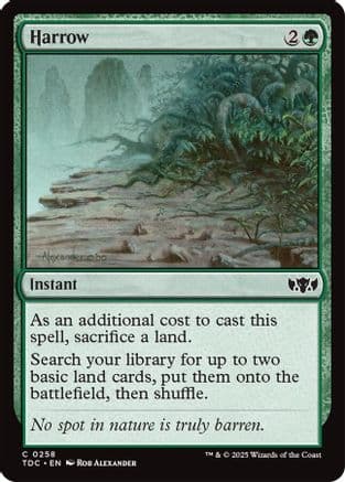 Harrow (254) [Commander: Tarkir: Dragonstorm]