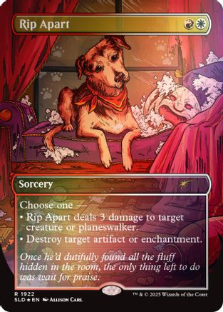Rip Apart (1922) (Rainbow Foil) (1922) [Secret Lair Drop Series]  Foil