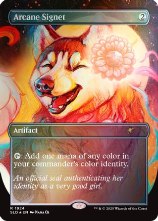 Arcane Signet (1924) (Rainbow Foil) (1924) [Secret Lair Drop Series]  Foil