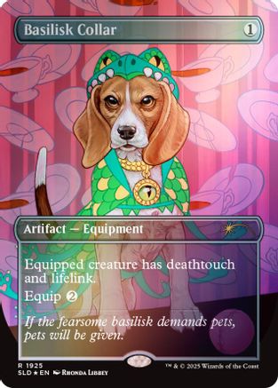 Basilisk Collar (1925) (Rainbow Foil) (1925) [Secret Lair Drop Series]  Foil
