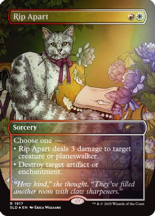 Rip Apart (1917) (Rainbow Foil) (1917) [Secret Lair Drop Series]  Foil
